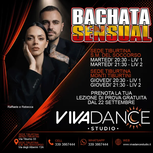 Corsi Bachata Sensual Roma