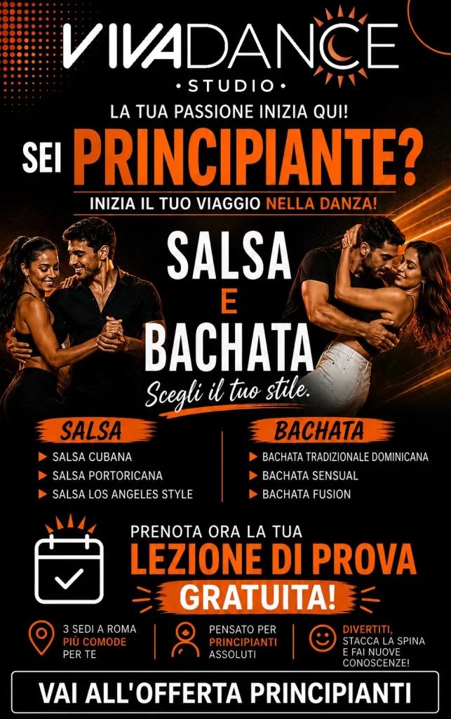 Offerta Corsi Salsa e Bachata Principianti