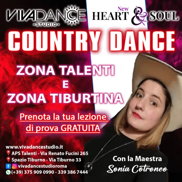 Corsi Country Dance Roma