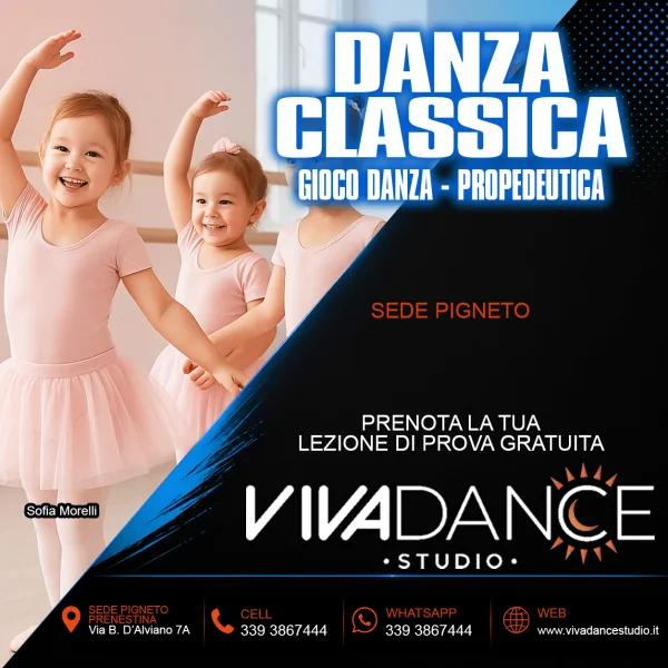 Corsi Danza Classica Bambini Roma